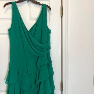 Lauren Ralph Lauren green dress . Almost new.